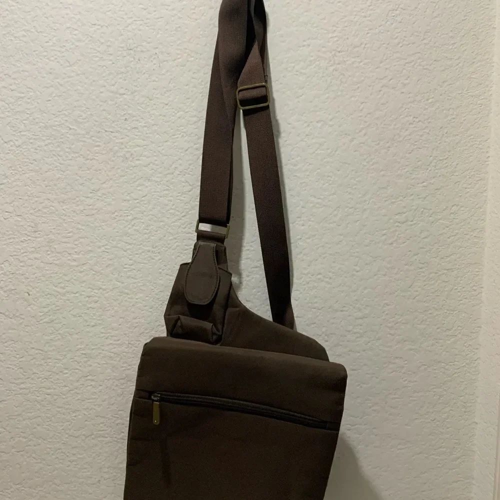 TRAVELON Classic Anti Theft Crossbody Bag/Purse Women Brown/Shoulder Bag